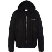 Sweat-shirt Schott Gilet a capuche homme Ref PLDUNCAN24 Noir