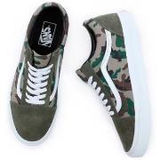 Baskets basses Vans Old School Low Camo Vert