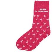 Chaussettes Sud Trading Paire de chaussettes pailletées super connasse