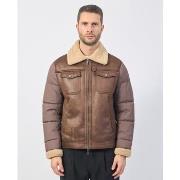 Blouson Gazzarrini Veste homme avec col fourrure