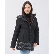 Manteau Yes Zee Manteau femme avec empiècements en nylon