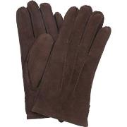 Gants Suitable Gants Suede Marron Foncé