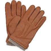 Gants Suitable Gants Camel En Cuir