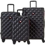 Valise Hello Kitty Set de 3 valises Rigides MARU BLACK