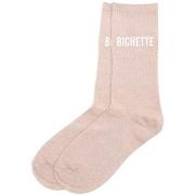 Chaussettes Sud Trading Paire de chaussettes paillettes bichette rose ...