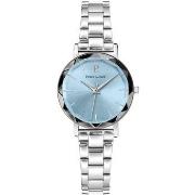 Montre Pierre Lannier Coffret MULTIPLES Argenté Cadran Bleu Bracelet C...