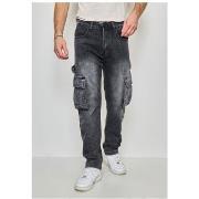 Jeans Kebello JEANS CARGO Gris H