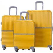 Valise Travel World Set de 3 valises Rigides S/M/L AXA DARK YELLOW