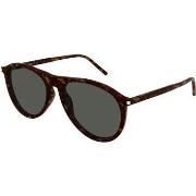 Lunettes de soleil Saint Laurent SL 667 Lunettes de soleil, Havana/Gri...