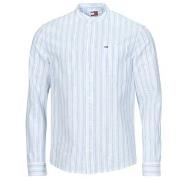 Chemise Tommy Jeans TJM MAO STRIPE LINEN BLEND SHIRT