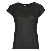 T-shirt Only ONLSILVERY S/S V NECK LUREX TOP JRS