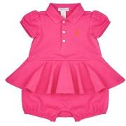 Robe enfant Polo Ralph Lauren SS PEPLUM BU-ONE PIECE-SHORTALL