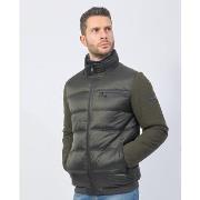 Blouson Yes Zee Veste matelassée à manches tricotées