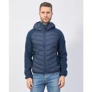 Blouson Yes Zee Veste avec effet laine et empiècements matelassés