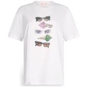 T-shirt Liu Jo T-shirt avec imprimé et strass