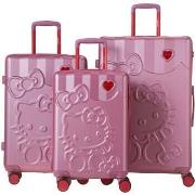 Valise Hello Kitty Set de 3 valises Rigides DOKI PINK