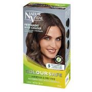 Soins cheveux Natur Vital COLOURSAFE tinte permanente 5-castaño claro