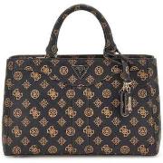 Sac Bandouliere Guess Sac Bandoulière Dorys Luxury Satchel Mocha Logo ...