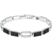 Bijoux Karl Lagerfeld Bracelet en acier et cristal