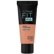 Fonds de teint &amp; Bases Maybelline New York Fit Me Matte+poreless F...