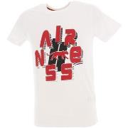 Polo Airness Robotic blanc mc tee