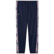 Pantalon Lacoste PANTALON DE SURVÊTEMENT SPORT GRIFFÉ BLEU MARINE