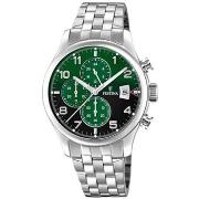 Montre Festina Montre Homme F20374/7 Vert Argenté