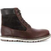 Boots Kickers Mount, Bottines Homme, Marron Fonce