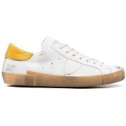 Baskets Philippe Model PRLU VT03 - PARIS X-VEAU 70_BLANC JAUNE