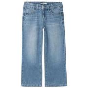 Pantalon enfant Name it JEANS NKFROSE WIDE - MEDIUM BLUE DENIM - 128