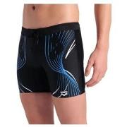 Maillots de bain Arena MEN S SWIM MID JAMMER GRAPHIC - BLACK-WHITE-SOF...