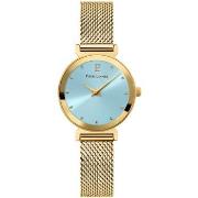 Montre Pierre Lannier LIGNE PURE Cadran Bleu Bracelet Acier milanais D...