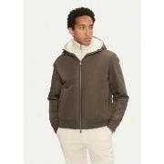 Manteau BOSS Blouson réversible kaki