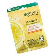 Soins visage Garnier SKINACTIVE VITAMINA C tissue mask 1 u