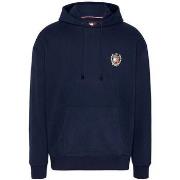 Sweat-shirt Tommy Jeans TJM REG TJ FLAG CREST HOOD EXT