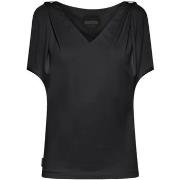 T-shirt Rrd Roberto Ricci Design RRD 701 CUPRO V-NECK WOM NERO