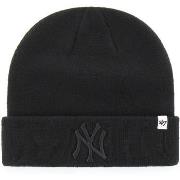 Bonnet '47 Brand 47 BEANIE MLB NEW YORK YANKEES RAISED BKD BLACK