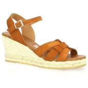 Espadrilles Oh My Sandals Nu pieds cuir velours