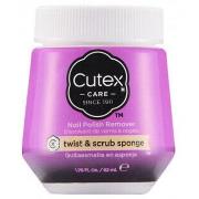 Soins corps &amp; bain Cutex SPONGE POLISH REMOVER twist scrub 52 ml