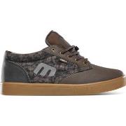 Chaussures de Skate Etnies JAMESON MID CRANK BROWN TAN GUM