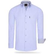 Chemise Cappuccino Italia Regular Fit Overhemd Baby Blue