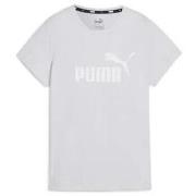 T-shirt Puma W ESS BIG LOGO TEE - SILVER MIST - L