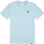 T-shirt Etnies TEAM EMBROIDERY SS TEE LIGHT BLUE