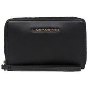 Portefeuille LANCASTER Portefeuille en cuir ref_45422 Noir 15*10*3