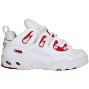 Chaussures de Skate Osiris D3 E white red white