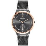 Montre Pierre Lannier DANDY Cadran Gris Bracelet Acier milanais Anthra...