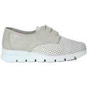 Baskets 24 Hrs BLUCHER CALADO DE PIEL PARA MUJER BEIGE PIPPA 26430