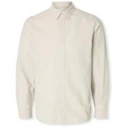 Chemise Selected Noos Slim-Sun Shirt - Pure Cashmere