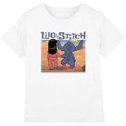 T-shirt enfant Lilo &amp; Stitch Into The Sunset