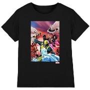 T-shirt enfant Marvel X-Men Team Defend